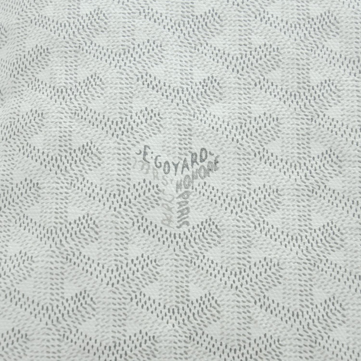 Goyard Goyardine Fidji Zip Hobo White 7 of 11