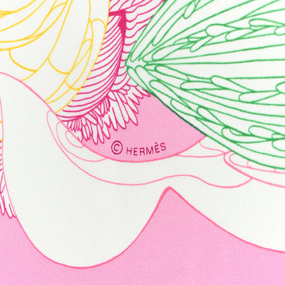 Hermes Silk Fantaisie Botanique Shawl 140 4 of 5