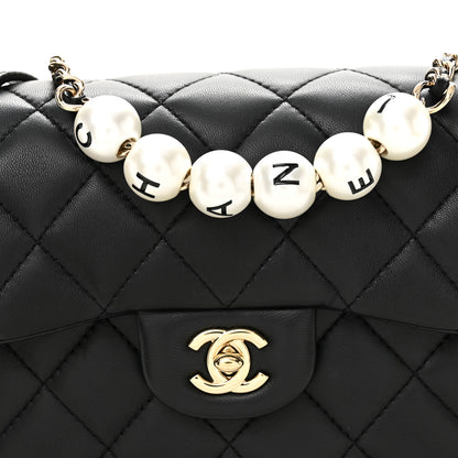 Chanel Lambskin Quilted Small My Precious Flap Black 8 of 10