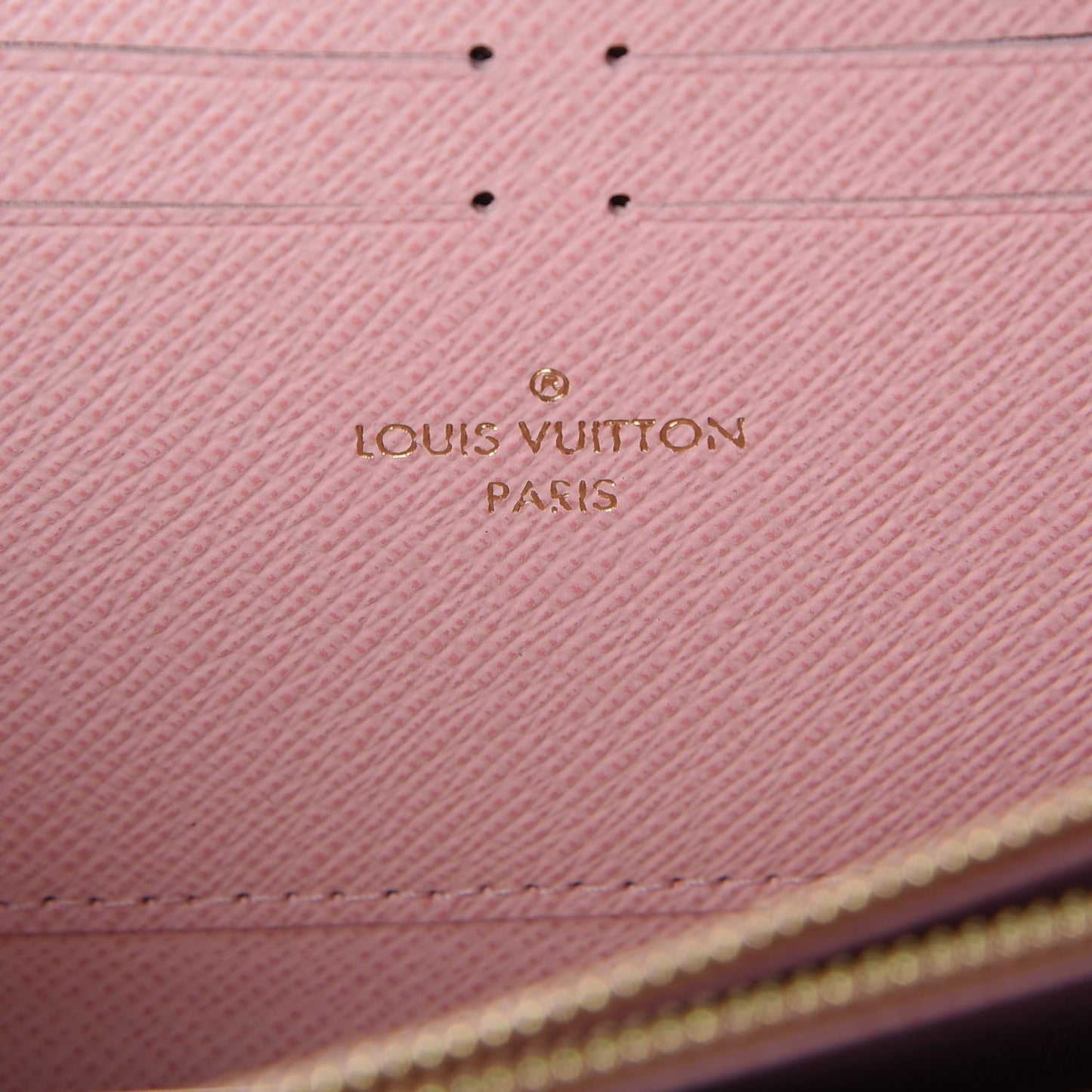 Monogram Zippy Wallet Rose Ballerine