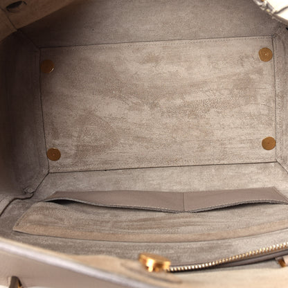 Celine Drummed Calfskin Small Belt Bag Light Taupe 4 of 9