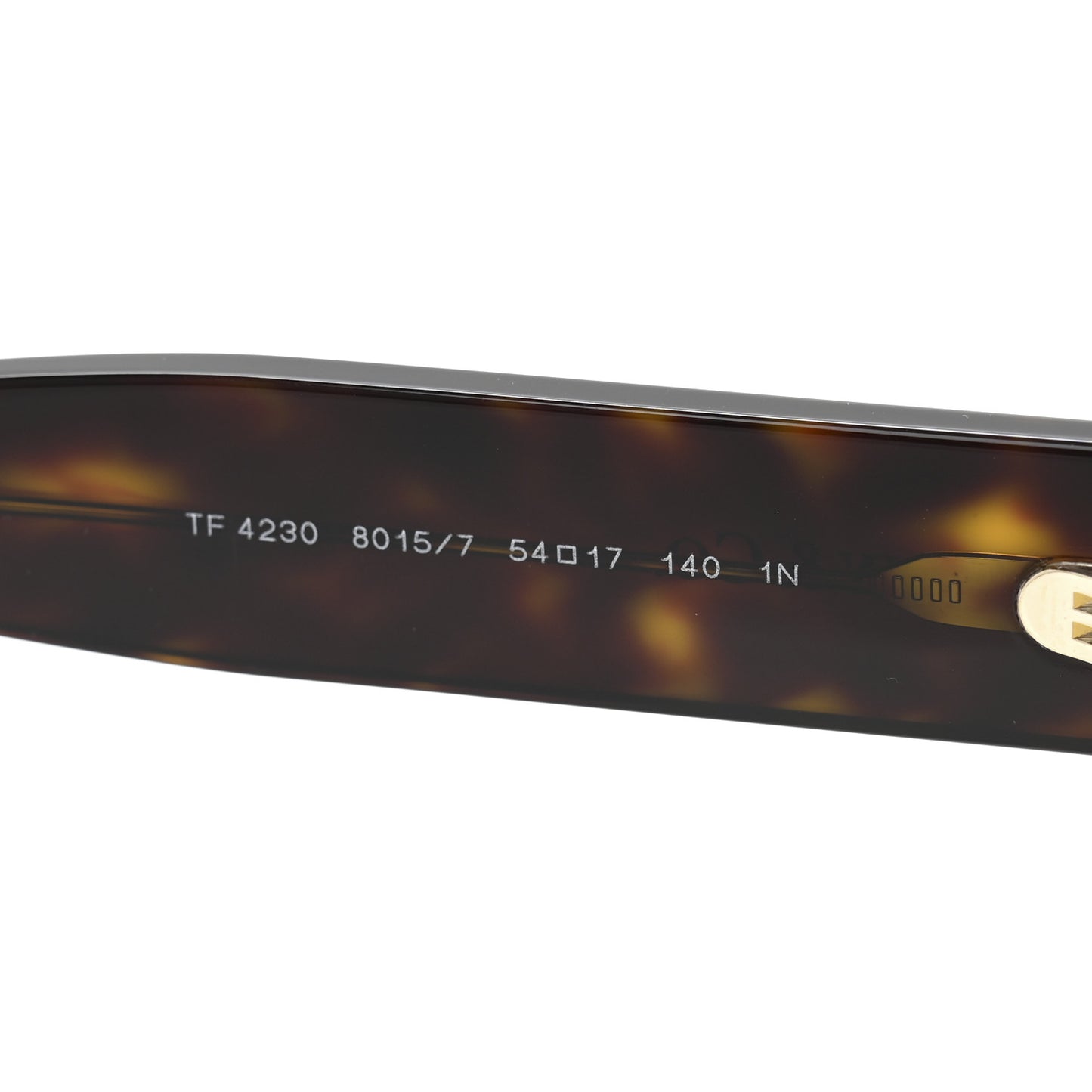 Acetate Tortoise Sunglasses TF4230 Brown Yellow