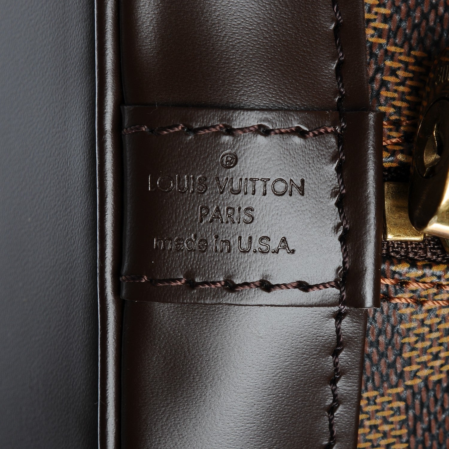 Louis Vuitton Damier Ebene Alma PM 5 of 6