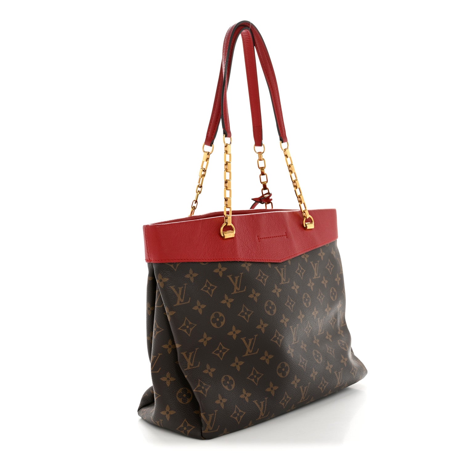 Louis Vuitton Monogram Pallas Shopper Cherry 3 of 16