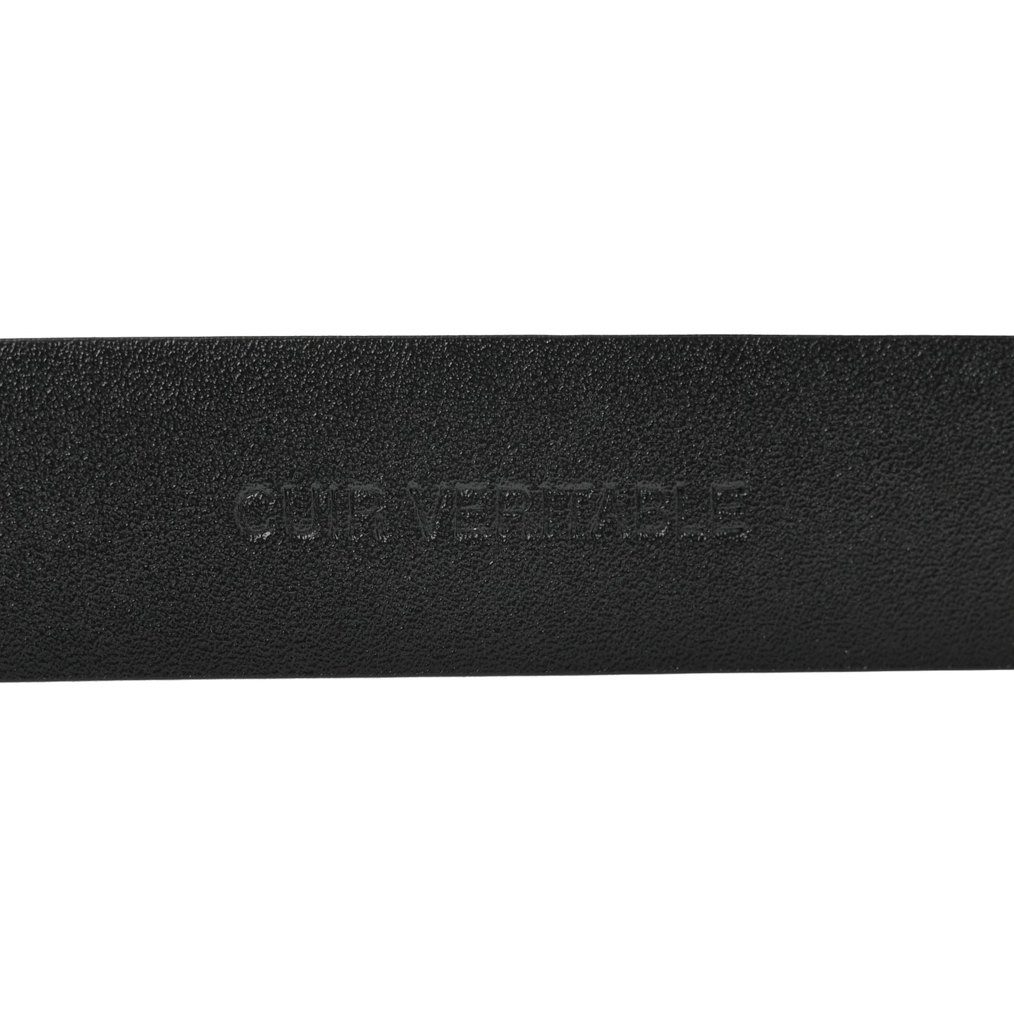 Calfskin Crystal Pearl CC Vendome Belt 75 30 Black