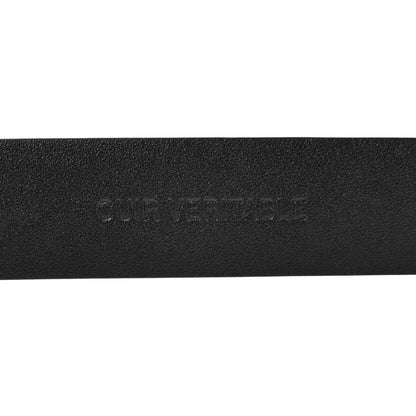 Chanel Calfskin Crystal Pearl CC Vendome Belt 75 30 Black 5 of 7