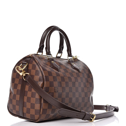 Louis Vuitton Damier Ebene Speedy Bandouliere 25 4 of 13