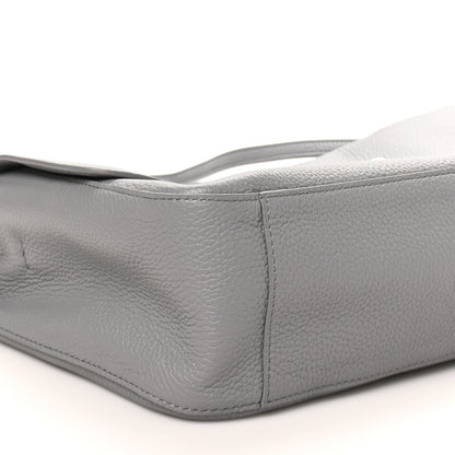 Chanel Grained Calfskin Small Souplissimo Maxi Flap Grey 8 of 10