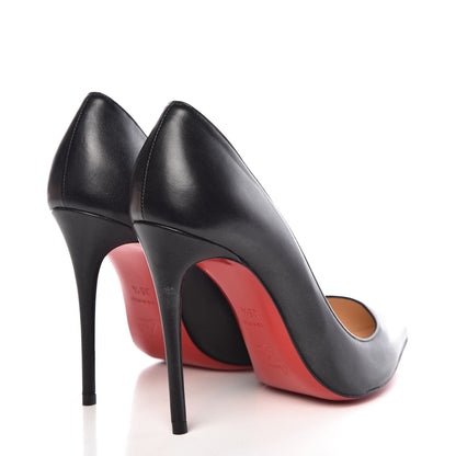 Christian Louboutin Shiny Nappa Pigalle Follies 100 Pumps 35.5 Black 4 of 9