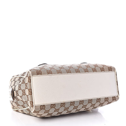 Gucci Monogram Small Charmy Boston White 4 of 10