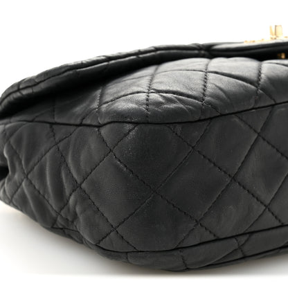 Chanel Lambskin Quilted Medium Precious Jewel Single Flap Black 8 of 13