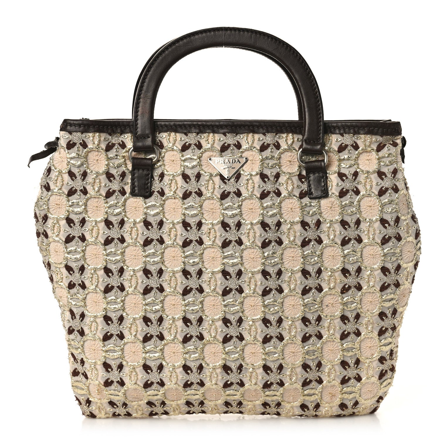 Prada Cloquet Top Handle Bag Avorio 1 of 8