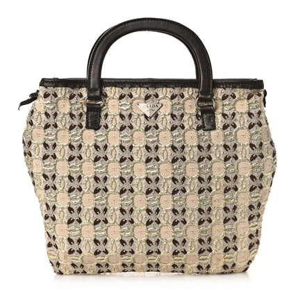Prada Cloquet Top Handle Bag Avorio 1 of 8