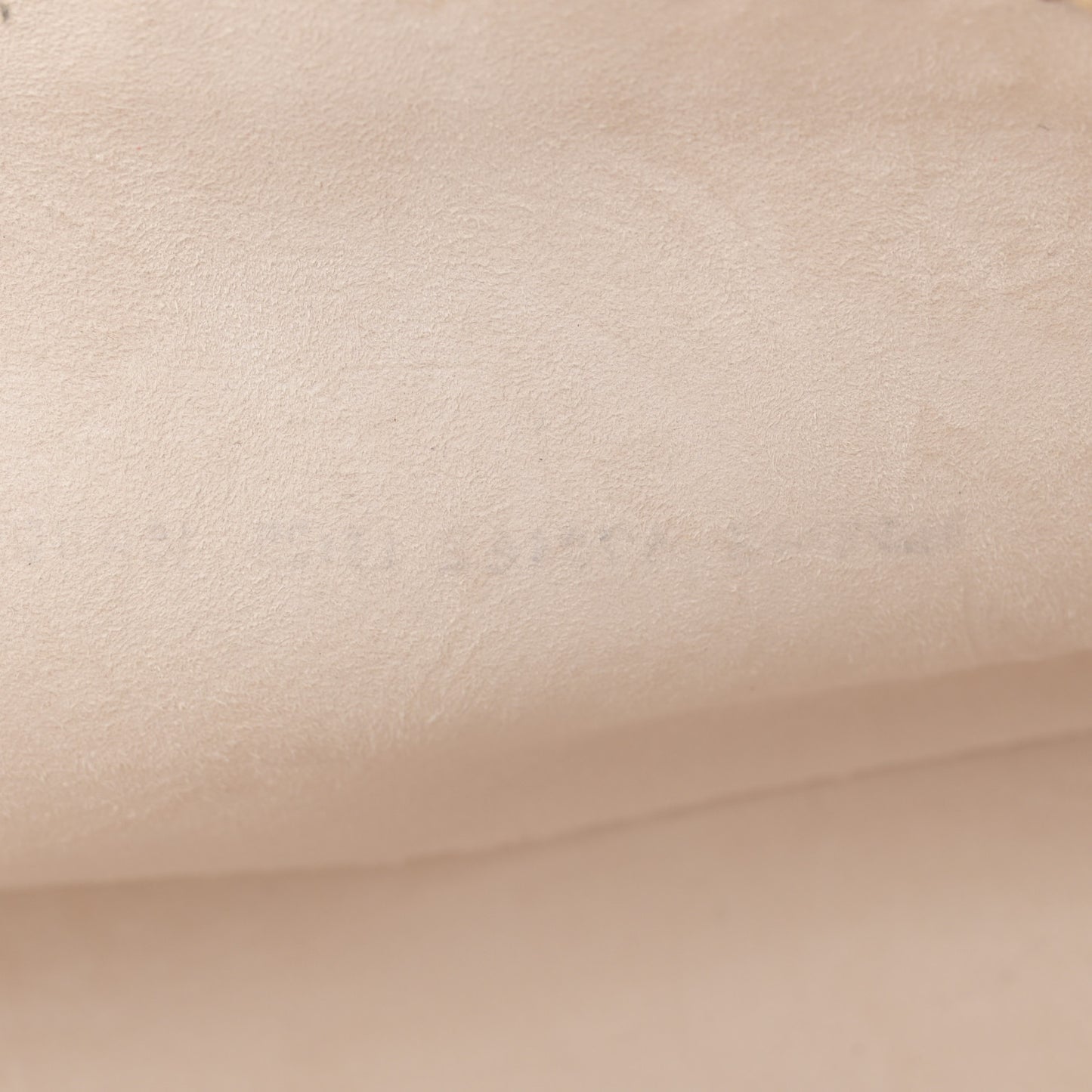 Embroidered Camelia Baguette Latte