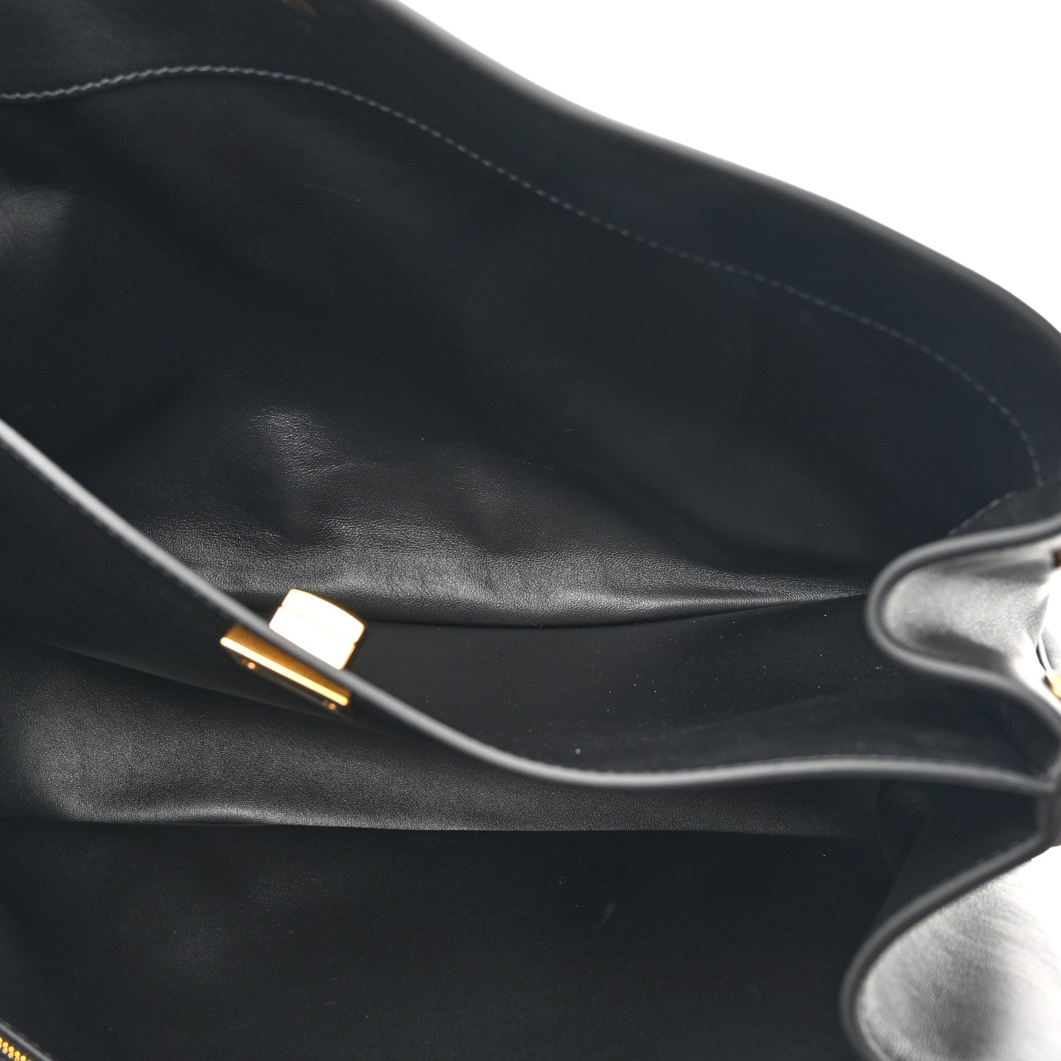 Balenciaga Natural Smooth Calfskin Medium Rodeo Top Handle Handbag Black 5 of 14