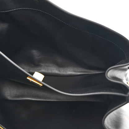 Balenciaga Natural Smooth Calfskin Medium Rodeo Top Handle Handbag Black 5 of 14