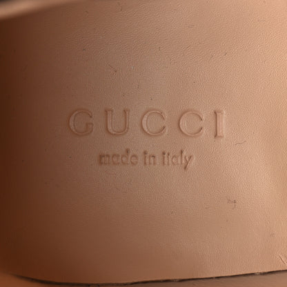 Gucci Magnum Calfskin Nappa Quilted Lace Up Ankle Boots 40 Black 8 of 8