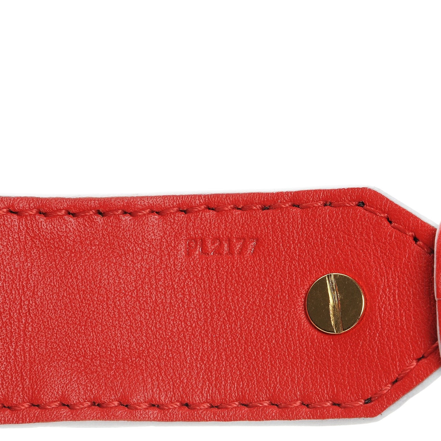 Monogram Bandouliere Shoulder Strap Red