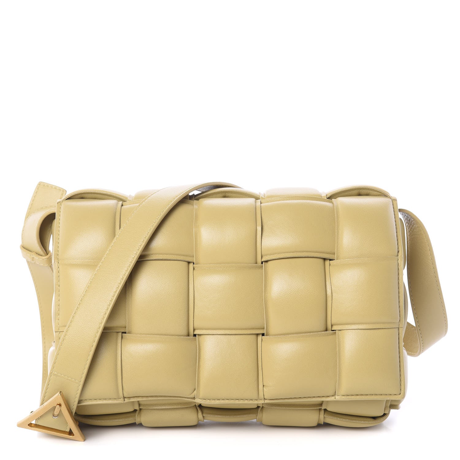 Bottega Veneta Nappa Maxi Intreccio Padded Cassette Crossbody Bag Tapioca 1 of 11