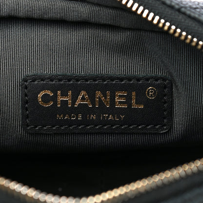 Chanel Iridescent Caviar Quilted Mini Coco Tassel Camera Case Black 6 of 10
