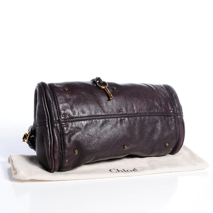 Chloe Leather Medium Paddington Chocolate 8 of 9