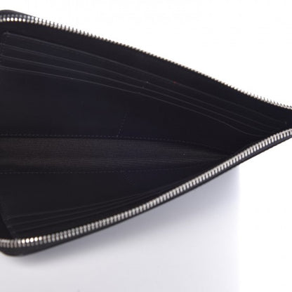 Burberry London Check Large Travel Wallet Black 6 of 9