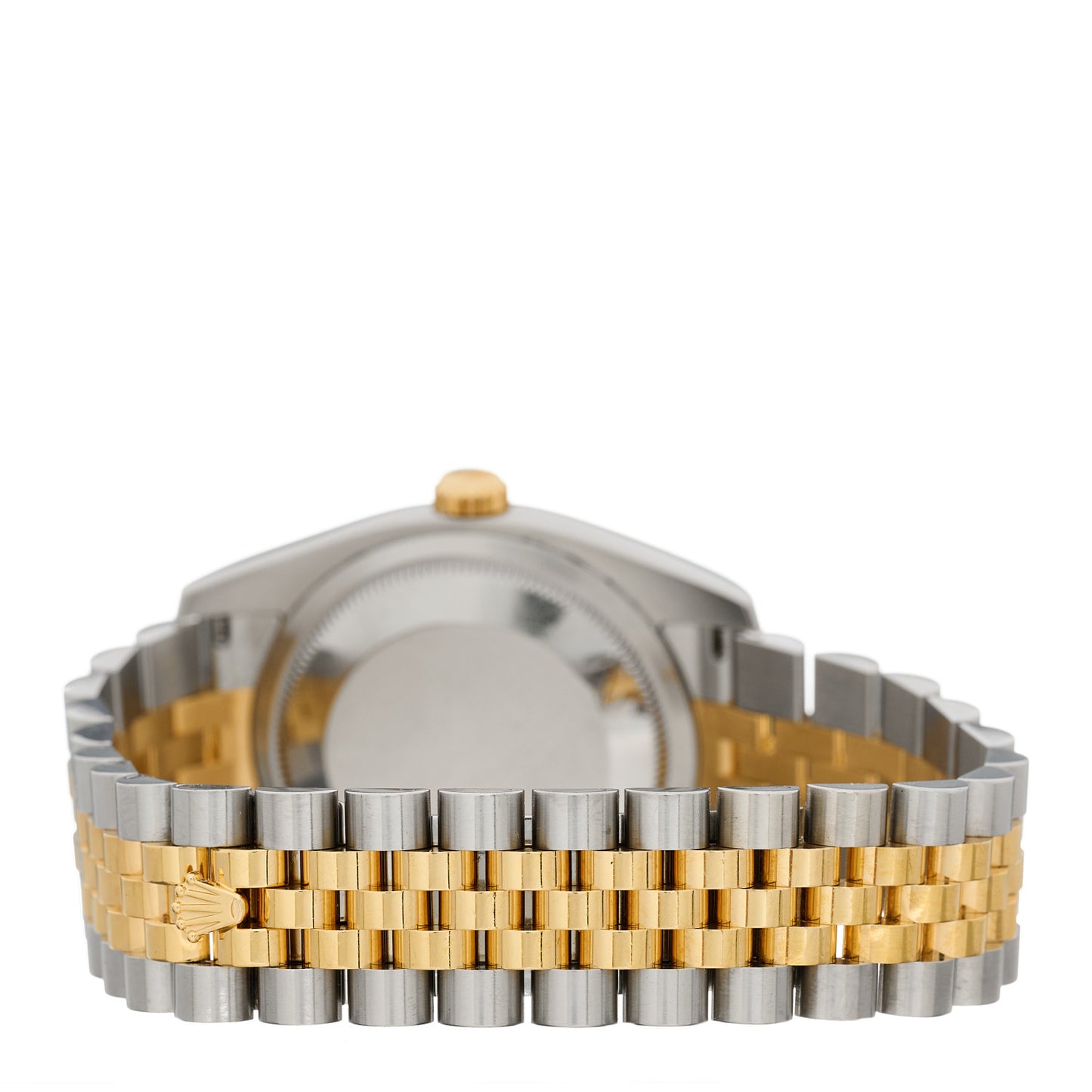 Stainless Steel 18K Yellow Gold 36mm Oyster Perpetual Datejust Watch Champagne Roman 116233