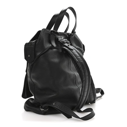Christian Louboutin Calfskin Spikes Syd Backpack Black 2 of 10