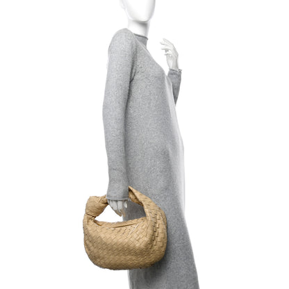 Bottega Veneta Nappa Intrecciato Teen Jodie Hobo Porridge 2 of 10
