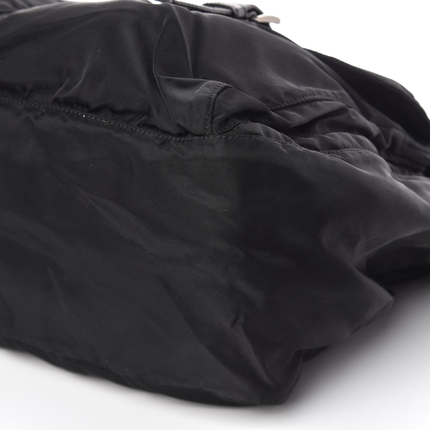 Prada Tessuto Nylon Messenger Bag Black 8 of 17