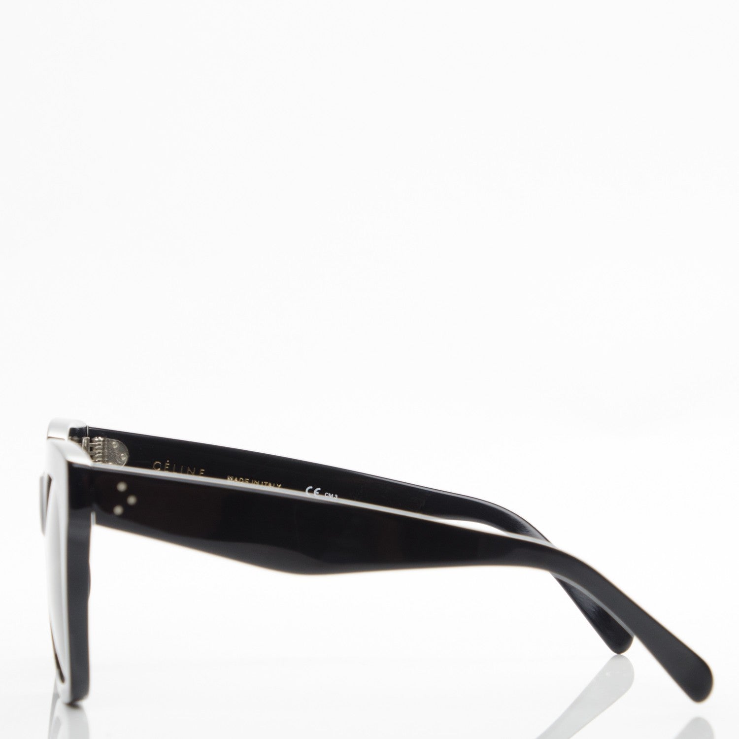 Celine Tilda Sunglasses CL 41076/S Black 176941 – FASHIONPHILE