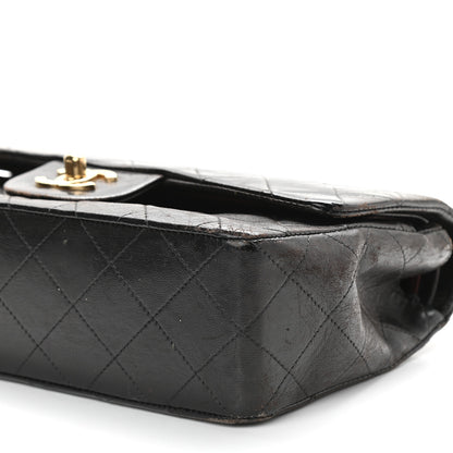 Chanel Lambskin Quilted Small Double Flap Black 8 of 12