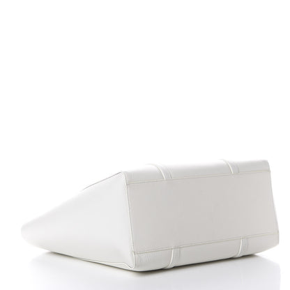 Balenciaga Smooth Calfskin Double Sided Small Everyday Tote Optic White Black 3 of 11