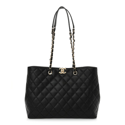 Chanel Caviar Quilted Small Shopping Tote Black 1 of 11