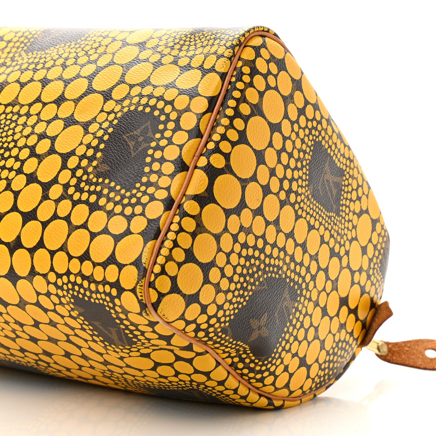Monogram Kusama Town Speedy 30 Yellow