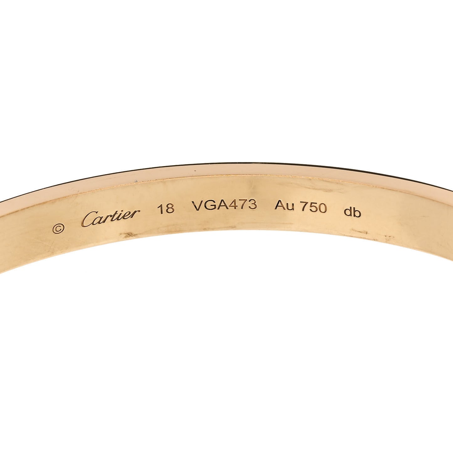 18K Yellow Gold LOVE Bracelet 18
