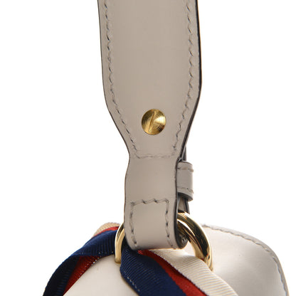 Gucci Calfskin Small Sylvie Shoulder Bag White 8 of 8