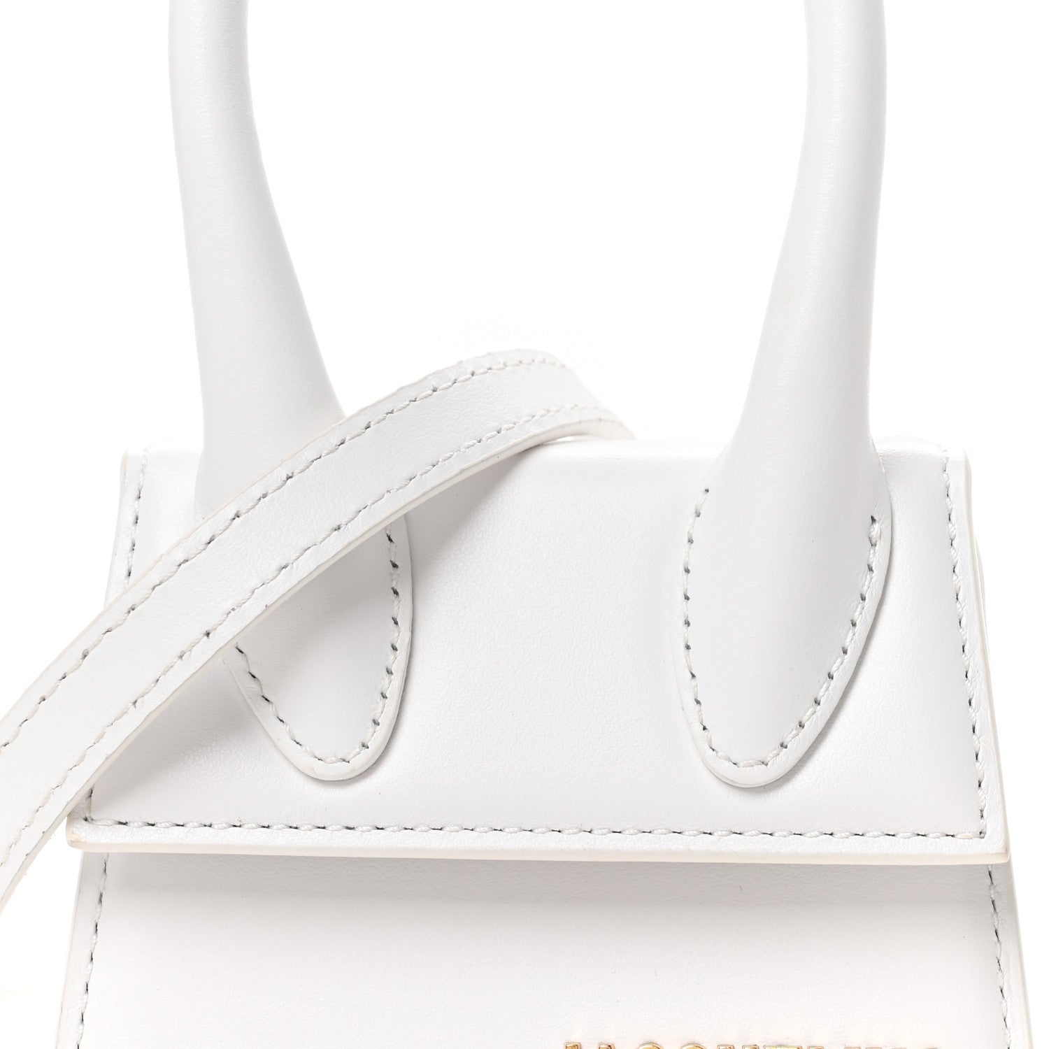 Jacquemus Smooth Calfskin Le Chiquito White 7 of 9