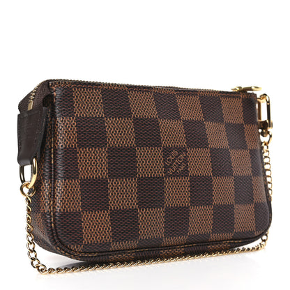 Louis Vuitton Damier Ebene Mini Pochette Accessories 3 of 8
