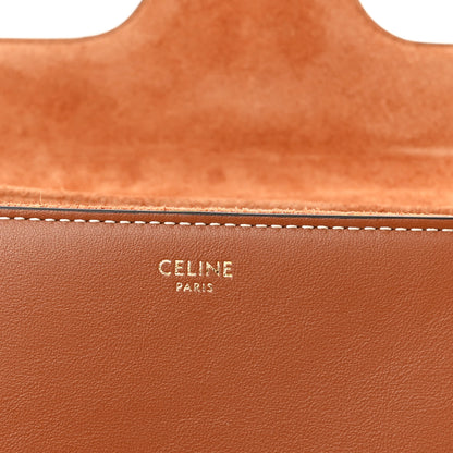 Celine Smooth Calfskin Teen Soft 16 Shoulder Bag Tan 7 of 12