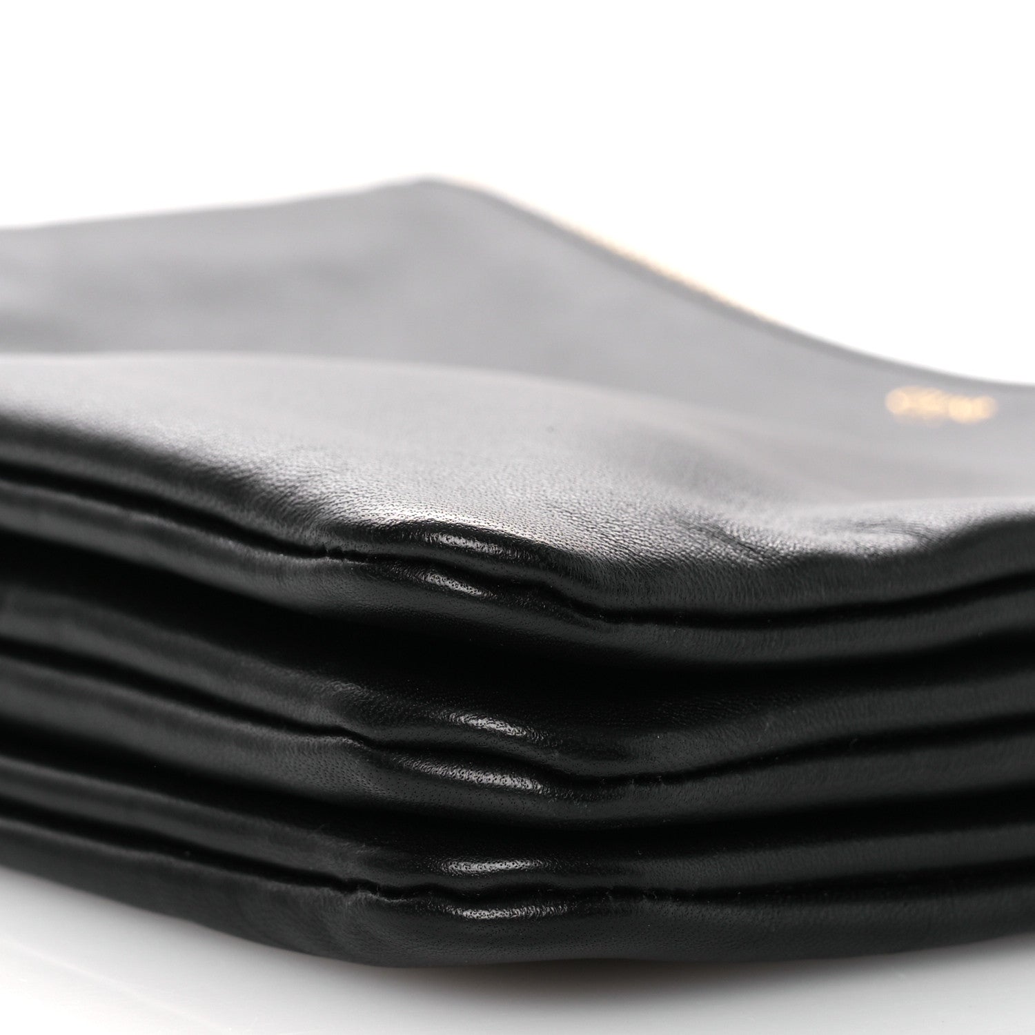 Celine Lambskin Small Trio Crossbody Bag Black 10 of 11