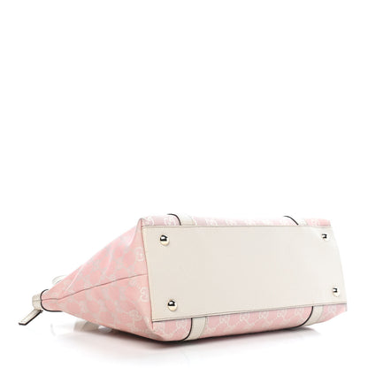 Gucci Monogram Medium Abbey Tote Pink 4 of 9