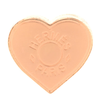 Hermes Rose Gold Plated Brass Mini Coeur Twilly Scarf Ring 1 of 3