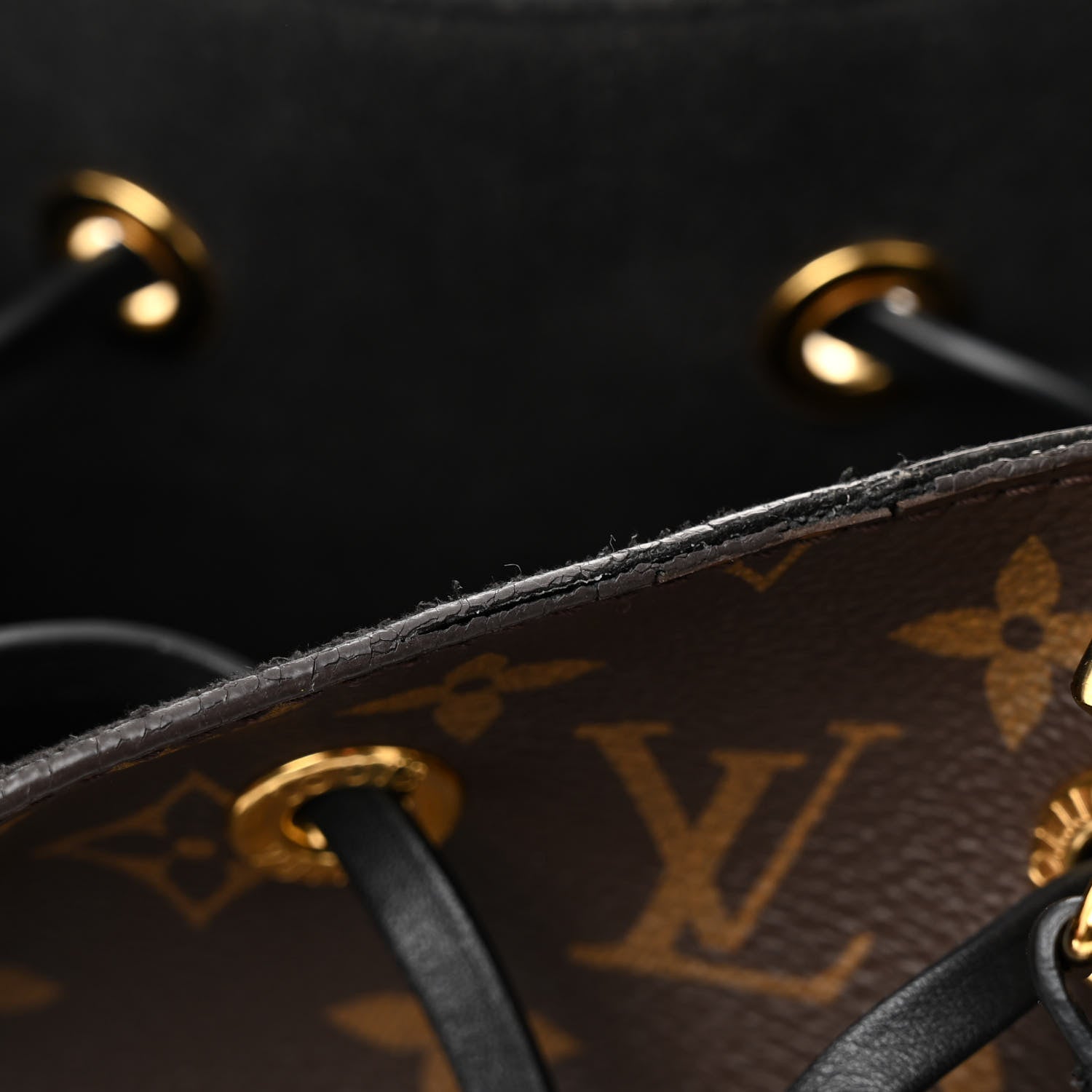 Louis Vuitton Monogram Neonoe MM Black 12 of 12