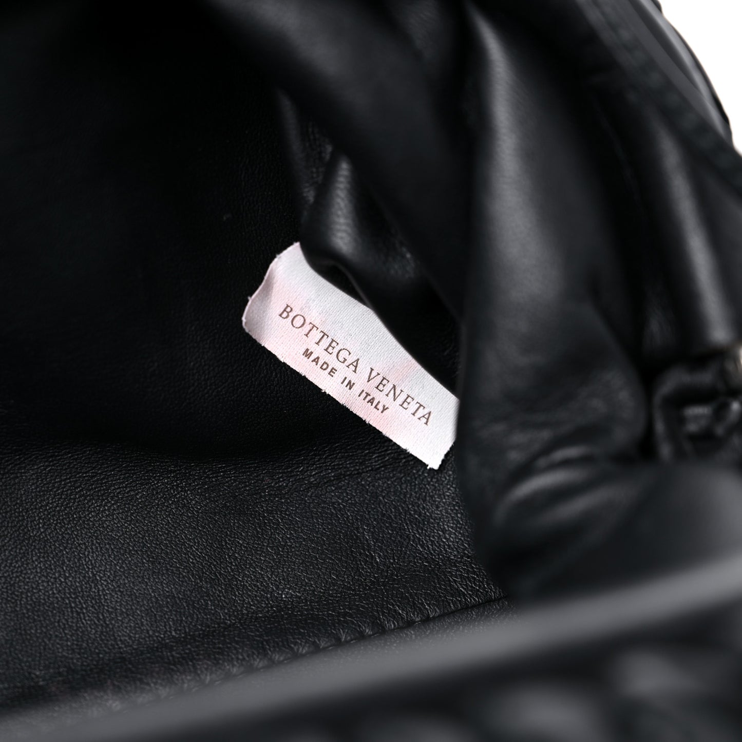 Nappa Intrecciato The Mini Pouch Black