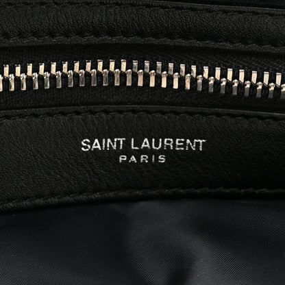 Saint Laurent Nylon City Long Sling Bag Dark Blueberry Black 7 of 11
