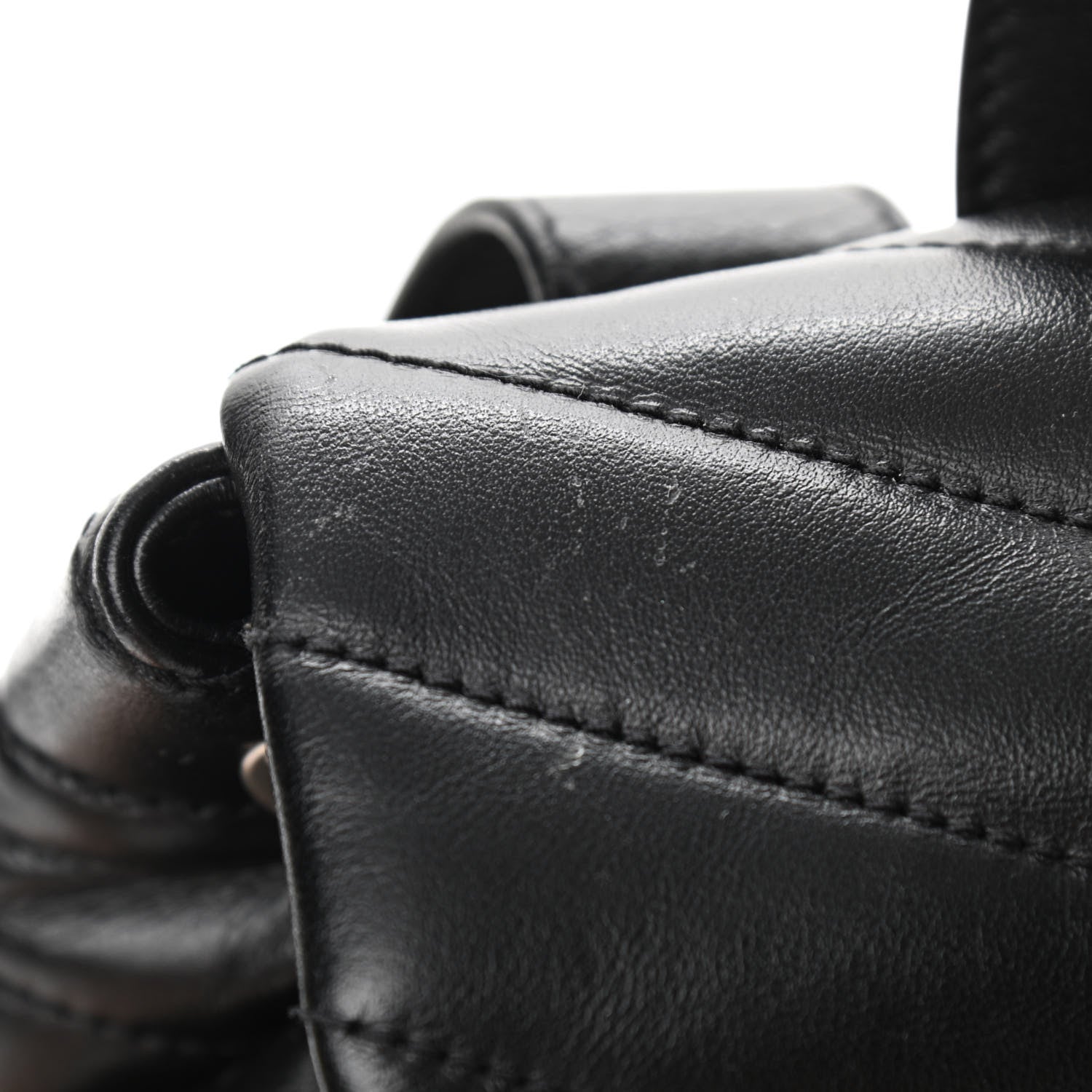 Saint Laurent Calfskin Y Quilted Monogram Small Loulou Backpack Black 12 of 12