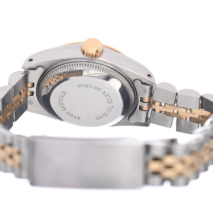 Rolex Stainless Steel 18K Yellow Gold 26mm Oyster Perpetual Datejust Watch Champagne 69173 4 of 4
