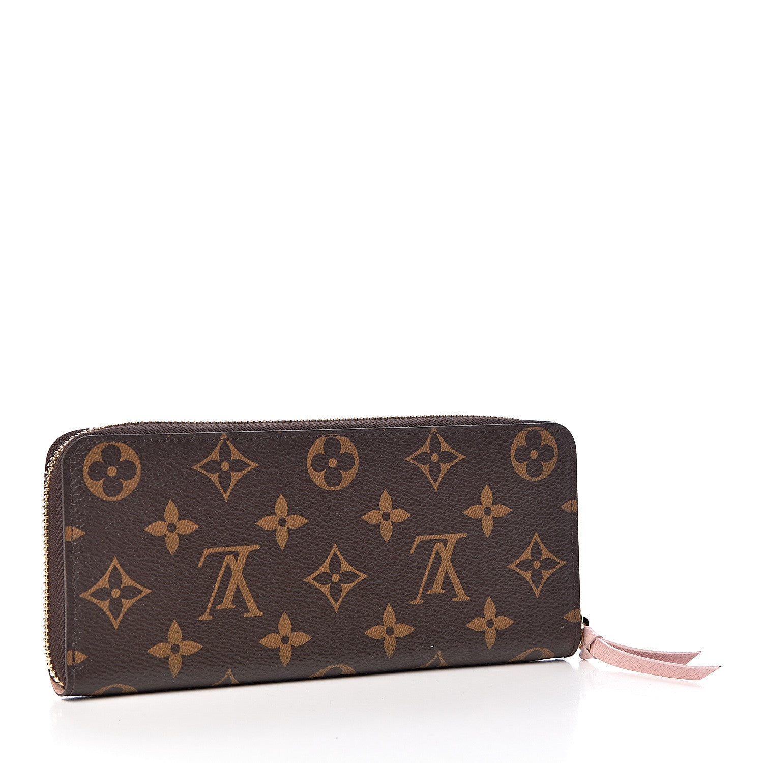 Louis Vuitton Monogram Clemence Wallet Rose Ballerine 3 of 7