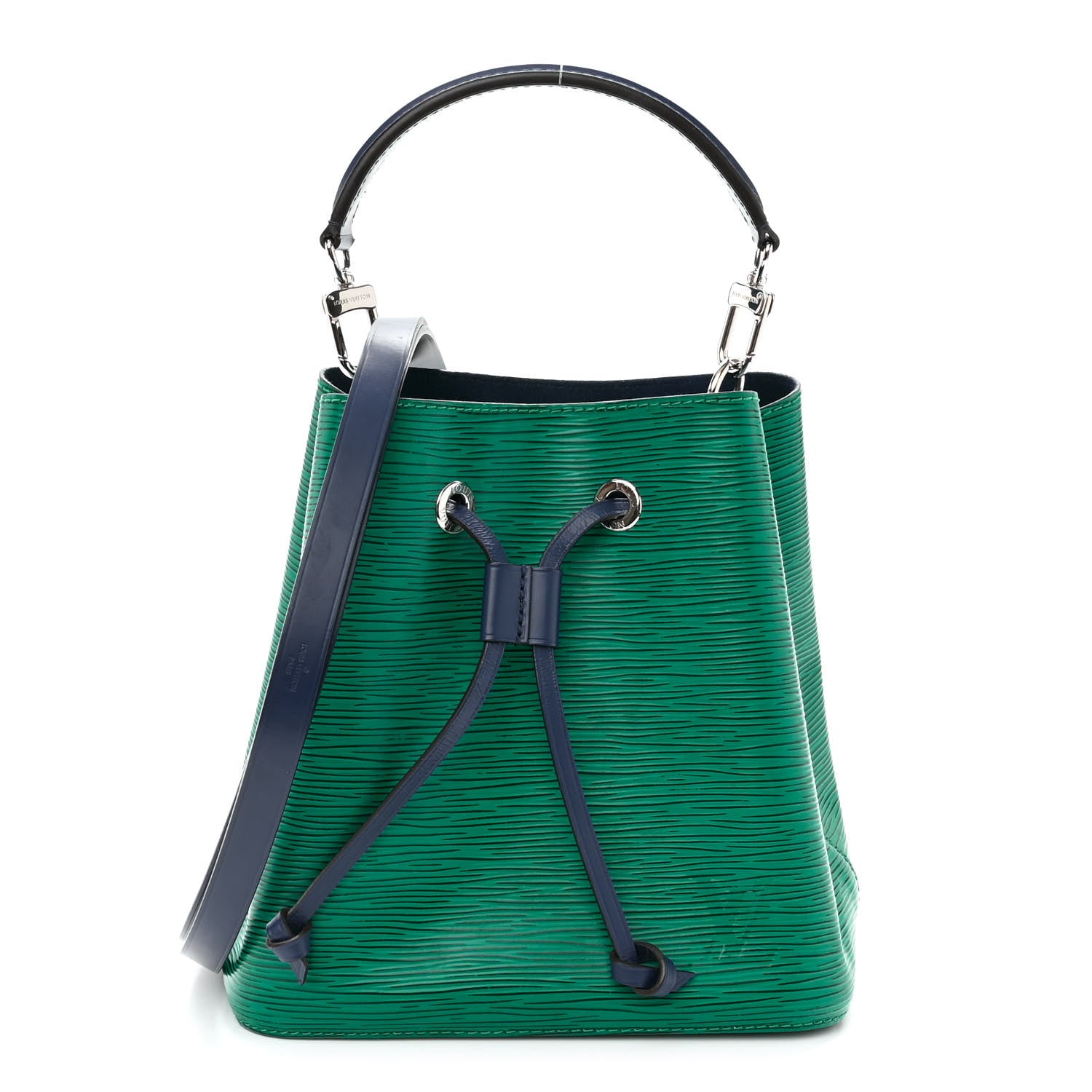 Louis Vuitton Epi Neonoe BB Emerald Green Indigo 1 of 10